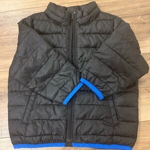 GAP Black and Blue Kids Puffer Jacket
